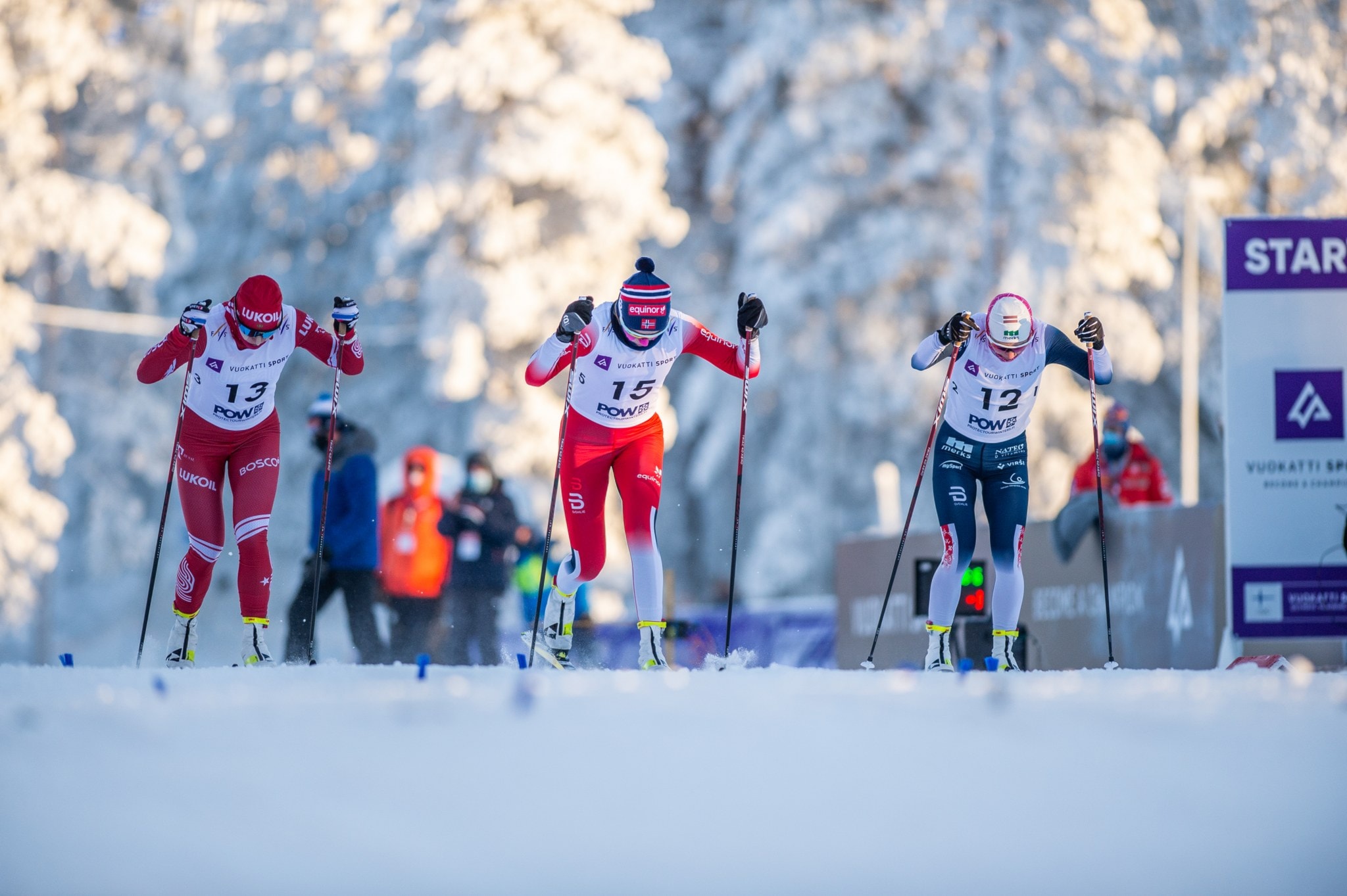 Sterk innsats av Kjelsåsløpere i junior og U23 VMi i iskalde Vuokatti!